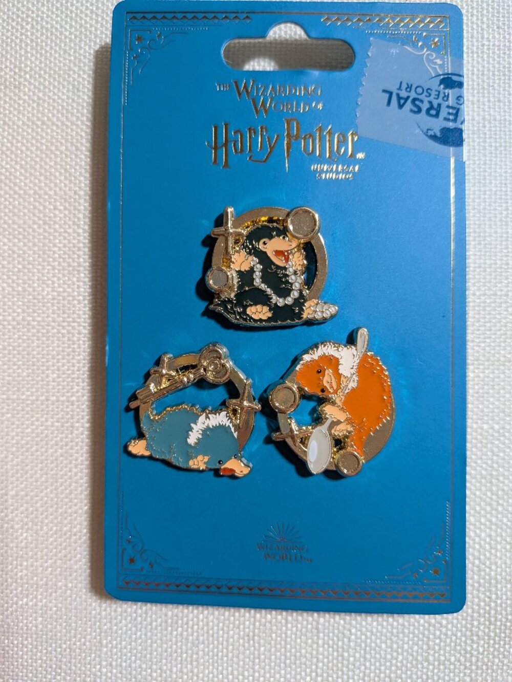 Harry Potter Niffler Enamel Pin Set